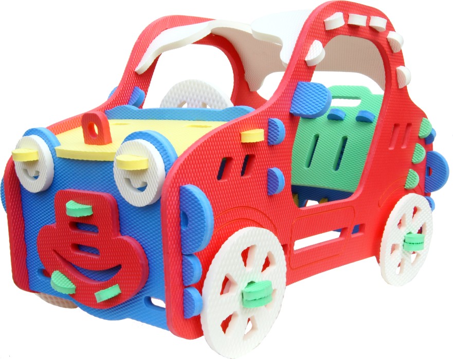 Chodící auto - červené