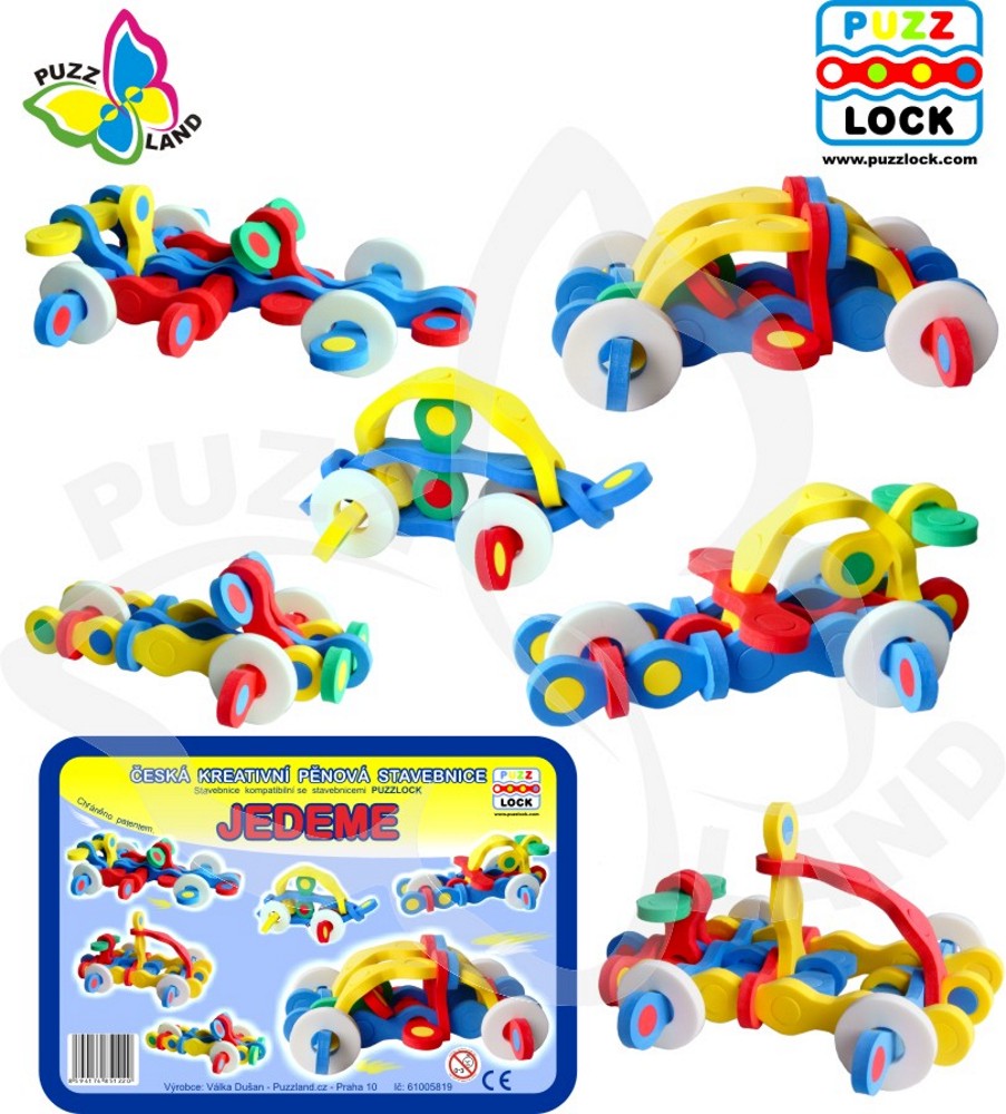 JEDEME - stavebnice Puzzlock