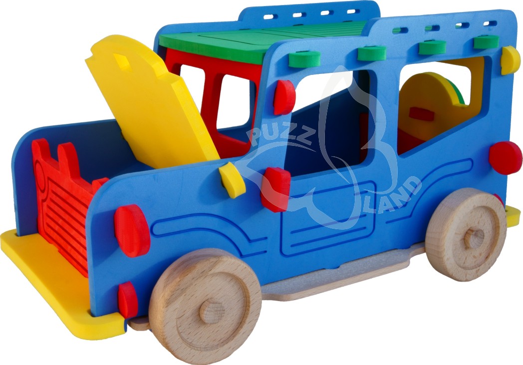 Off Road s dřevěným podvozkem